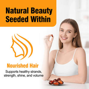 Cápsulas de Aceite de Semilla de Calabaza OEM ODM con Calorías, Proteínas y Fibra Dietética, Refuerza el Sistema Inmunológico, Protege la Salud Digestiva - Product Image 6