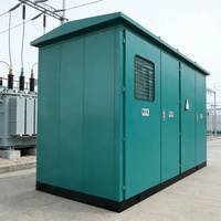 Transformateur de type boîte américain à montage sur socle simple/triple haute capacité 3715 kVA 50/60 Hz Utilisation en extérieur Certifié CE IEC GOST IEC/GB