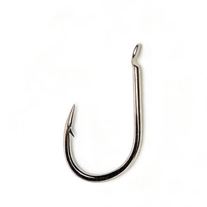 Hameçons de pêche TUOTUO 7037 en acier à haute teneur en carbone pour carpes et cabillons avec micro-barbe pour montages <span class=keywords><strong>Chod</strong></span> et Hair Rigs - Super résistants, affûtés chimiquement - Product Image 3
