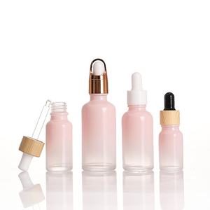 ขวดหยดน้ำสีไล่ระดับสีขวดแก้วใส่น้ำมันหอมระเหยแบบพกพาภาชนะบรรจุเซรั่มเข้มข้นสำหรับบำรุงผิว - Product Image 1