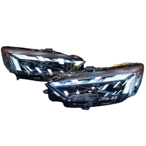 Venta al por Mayor de Faros Delanteros Láser de Alta Calidad para <span class=keywords><strong>Audi</strong></span> A3/A4/A5/A6 20-24, DRL de Dos Tubos, 8000LM, 6000K, Mejora para Automóviles, Nuevo - Product Image 1