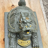 Usine en gros personnalisé sculpture sur pierre et sculpture granit dragon tortue statue fengshui vert pierre tortue statue