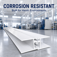Raccord flexible en PVC moulé intégré, anti-fuite, pour systèmes CVC des hôpitaux et des écoles