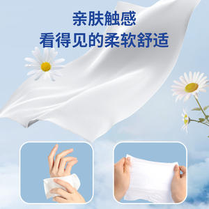 Lingettes physiologiques Inuan 10 pièces 150mmx180mm avec acide hyaluronique pour le nettoyage de la peau des bébés - Product Image 5