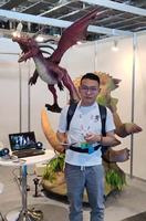 Ransel dinosaurus animatron MINI