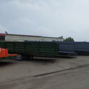 Semirremolque Volquete Trasero en Forma de U Personalizable de Acero de 3 Ejes y 40 Metros Cúbicos, de Alta Resistencia, Popular en China, 20-25T, Shandong - Product Image 2