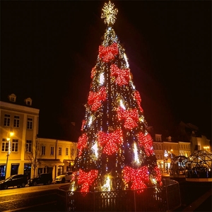 Xmas Arboles <span class=keywords><strong>De</strong></span> Navidad Outdoor 20ft 30ft Extra Large Artificiel Pvc LED Géant Arbre <span class=keywords><strong>De</strong></span> Noël Pré-éclairé - Product Image 1