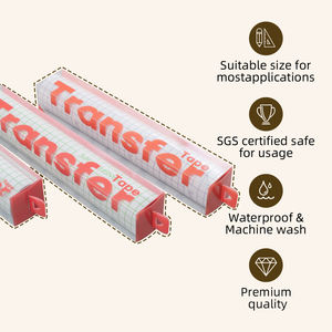 Rouleau de ruban de <span class=keywords><strong>papier</strong></span> de <span class=keywords><strong>transfert</strong></span> de vinyle transparent auto-adhésif de vinyle de coupe résistante pour ruban de <span class=keywords><strong>transfert</strong></span> de camée de <span class=keywords><strong>silhouette</strong></span> de vinyle de pointe - Product Image 5