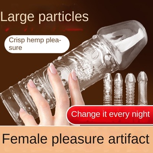 Herren Silikon Penisvergrößerungs-Set für Paare - 4 Tier-Designs Stimulierendes Erwachsenen-Sexspielzeug - Product Image 4