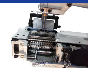 Độc thân đàn hồi shirring đa Kim máy may công nghiệp 12mm Max. Sewing Độ dày RNV008-12 - Product Image 6