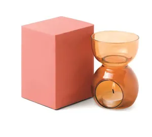 Wholesale Customized Glass Aromatherapy Fragrance Oil Burner Diffuser Heater Candle Warmers For Wax Melts