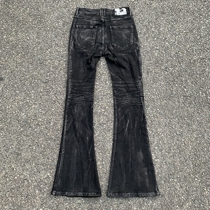 بالجملة في المخزون للرجال مشمع المغلفة نحيل الجينز اندلعت الرجال الجينز - Product Image 5