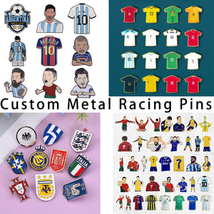 Factory <strong>Custom</strong> Lapel Enamel Football Metal Pin <strong>2026</strong> USA-CMC Soccer Event <strong>Badge</strong> Hat Pins - Product Image 2