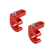 Guides de câbles de vélo en aluminium personnalisés, clips en C, pinces de frein en aluminium anodisé coloré, fabricant