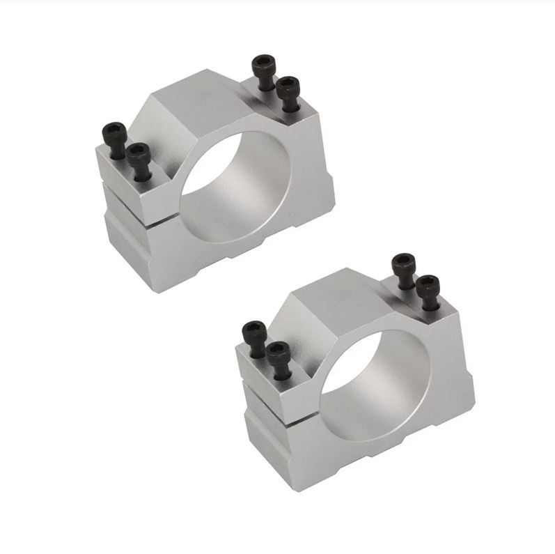 Spindelmotor-Halterung 80 Mm – Für CNC, Fräsen & Router, Stabile Klemme, Einfache Montage, Aus Alu Oder Metall Spindelmotor-Halterung 80 Mm – Für CNC, Fräsen & Router, Stabile Klemme, Einfache Montage, Aus Alu Oder Metall