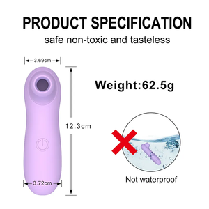 Stimulator Relaksasi Pemijat Vagina <span class=keywords><strong>Mini</strong></span> <span class=keywords><strong>Bullet</strong></span> <span class=keywords><strong>Vibrator</strong></span> Ringan Portabel Kecil Bentuk Jamur Silikon 10 Kecepatan Wanita IPX7 - Product Image 2