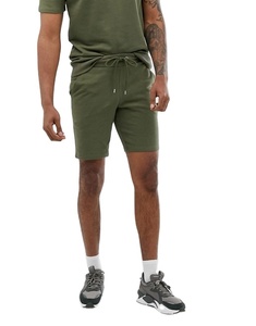 De alta calidad de la nueva llegada Camiseta verde del ejército costilla bajo entrenamiento de verano trajes pantalones cortos conjunto - Product Image 1