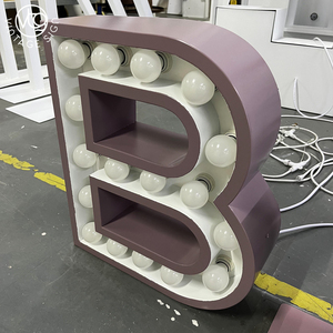 ตัวอักษร LED ขนาดใหญ่แบบกำหนดเอง, ป้ายหลอดไฟโบว์ลิ่ง, ป้ายเรืองแสงแบบตั้งพื้นสำหรับลานโบว์ลิ่ง, งานอีเว้นท์, ธุรกิจ - Product Image 2