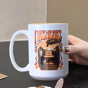 Logo personnalisé 11oz tazas para sublimar tasses à <span class=keywords><strong>café</strong></span> blanches vierges écologiques de 15oz à sublimation - Product Image 1