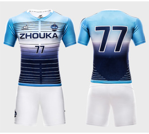 Custom wholesale クイックドライサッカー wear jersey - Product Image 4