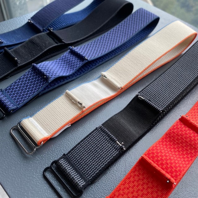 Trendybay Fashion Elastic Nylon Watch Strap 22mm Smart Watch Band for Amazfit GTR3 GTS3