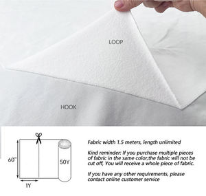 Tissu doux et silencieux à crochets et boucles pour vêtements <span class=keywords><strong>de</strong></span> bébé, couches, langes, bavoirs, tissu auto-adhésif sans bruit - Product Image 5