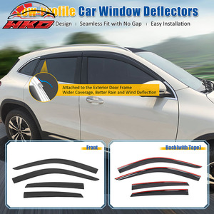 Pare-soleil adhésifs à profil bas pour Honda Civic berline 22-26 - Product Image 3