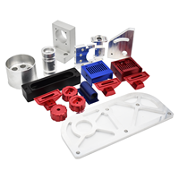 Service complet d'usinage CNC sur mesure avec anodisation des pièces en aluminium