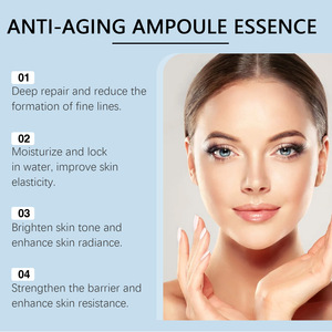 أمبولة مصل للوجه مضادة للشيخوخة ومجددّة للبشرة تحتوي على الكولاجين وحمض الهيالورونيك لشد البشرة ومكافحة التجاعيد - Product Image 3