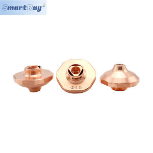 Boquillas de corte láser de fibra 3D D32 D28 de cobre T2 doble individual para cabezal de corte láser <span class=keywords><strong>DNE</strong></span> - Product Image 5
