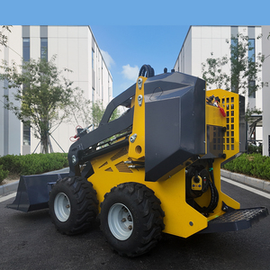 免费送货 滑移式装载机 迷你滑移式装载机 Ce/Epa 中国批发 滑移式迷你装载机带铲斗出售 - Product Image 4