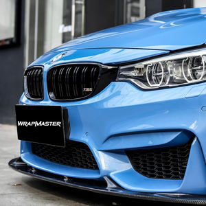 WRAPMASTER 1.52*17m anti-rayures brillant cristal Abudhabi bleu PET <span class=keywords><strong>PVC</strong></span> vinyle film d'emballage <span class=keywords><strong>de</strong></span> voiture couleur changeante décoration automatique - Product Image 3