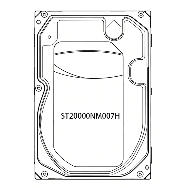 St20000nm007h Hdd 3.5 Sas 6Gb/s 20TB 7200RPM 512MB Enterprise Hard Drive St20000nm007h Hard Drive