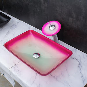 <span class=keywords><strong>Lavabo</strong></span> de mano de vidrio templado <span class=keywords><strong>rosa</strong></span> al por mayor de China, <span class=keywords><strong>lavabo</strong></span>, artículos sanitarios, <span class=keywords><strong>lavabo</strong></span> de baño - Product Image 4