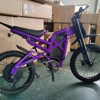 Moto électrique tout-terrain à deux roues pour adultes, haute puissance, E-Moto tout-terrain, buggy de plage, 48V 2000W, scooter haute vitesse en alliage