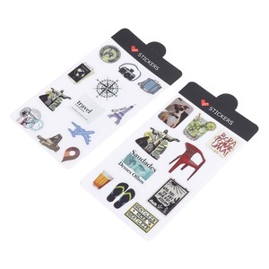 Set de Pegatinas Troqueladas con Temática de Viaje, Recuerdos de <span class=keywords><strong>Brasil</strong></span>, Río de Janeiro, Cristo Redentor, para Equipaje, Laptop y Agenda - Product Image 4