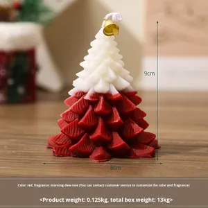 Christmas Gift Box Souvenir Shooting Props Decoration Christmas Tree Aromatherapy Scented <b>Candle</b> Holiday Creative Gift 12-24 - Product Image 6