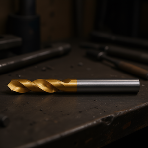 Foret hélicoïdal HSS-Co 4,2 mm, longueur 55 mm, revêtement TiN, pour perçage de métaux - Product Image 3