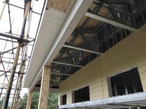 Material Decorativo de PVC Apto para Exteriores, Impermeable y Resistente al Moho, Panel de Pared de PVC con Doble Ranura - Product Image 2