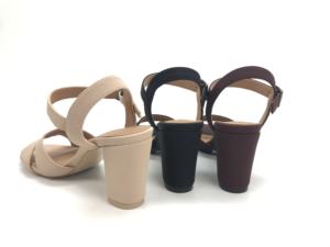 Sandales à talons hauts pour femmes, chaussures d'été à bout ouvert, chaussures de mariage, nouvelle collection, sandales plates en PU - Product Image 3