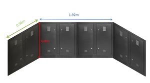 Livehouse <span class=keywords><strong>DJ</strong></span> Table Led Écran 1.92*0.96*0.8m Étanche 3 Côtés <span class=keywords><strong>DJ</strong></span> Booth Led Affichage <span class=keywords><strong>DJ</strong></span> Table Panneau pour Intérieur et Extérieur - Product Image 5