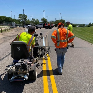 Nhanh chóng làm khô đường phản chiếu sơn mạnh mẽ bám dính bột nhựa nhiệt dẻo cho màu trắng vàng đánh dấu nóng chảy phun ứng dụng - Product Image 2