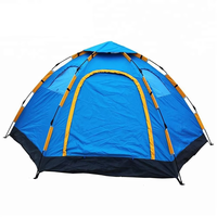 Camping 5 bis 8 Personen Voll automatisch Sechseckig Frei, um ein schnell öffnendes tragbares Zelt zu bauen