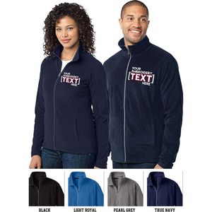 Custom Women's Custom Embroidered Lightweight Fleece <b>Jacket</b> <b>Zip</b> <b>Up</b> Outerwear - Product Image 4