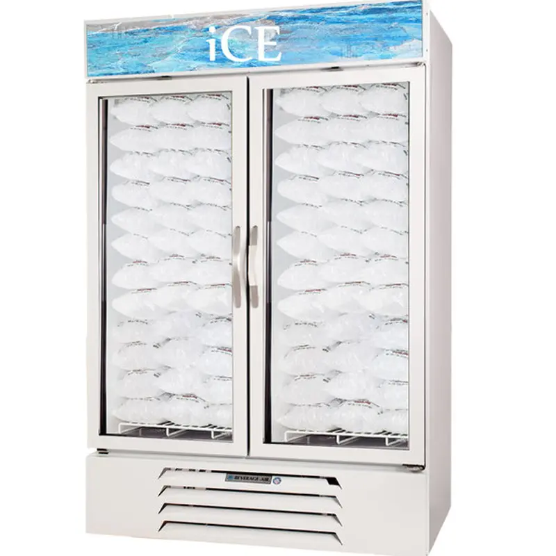 Durable Ice Storage Bin Garden Ideas Ice Merchandiser Factory Storage Freezer