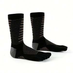 Calcetines Deportivos Duraderos con Logotipo Personalizado, Calcetines de Fútbol Antideslizantes que Absorben la Humedad, Calcetines Transpirables de Spandex/Nailon para Exteriores al por Mayor - Product Image 4