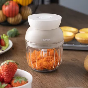 Mini hachoir électrique rechargeable Usb pour carottes et légumes moulin à pâte gingembre ail oignon