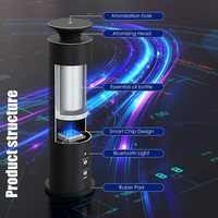 Diffuseur d'huiles essentielles portable sans eau, aromathérapie, anti-fuite d'eau, ultrasonique, pour la maison
