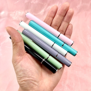 Metal pequeño portátil extensión <span class=keywords><strong>de</strong></span> <span class=keywords><strong>pestañas</strong></span> espuma champú cepillos maquillaje viaje Nylon Spoolie varita rímel cepillo <span class=keywords><strong>de</strong></span> <span class=keywords><strong>pestañas</strong></span> con tapa - Product Image 5