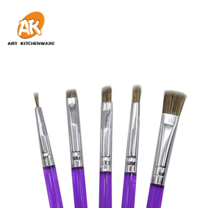 <span class=keywords><strong>Set</strong></span> <span class=keywords><strong>di</strong></span> 5 Pennelli per Biscotti allo Zucchero AK, Strumenti per Decorazione Torte, <span class=keywords><strong>Set</strong></span> <span class=keywords><strong>di</strong></span> Pennelli per <span class=keywords><strong>Pasticceria</strong></span> DB-05 - Product Image 3
